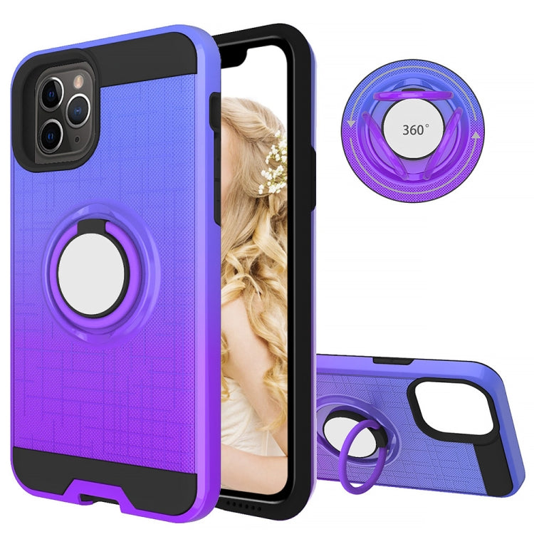 For iPhone 11 Pro 2 In 1 PC + TPU Protective Case with 360 Degrees Rotate Ring Holder