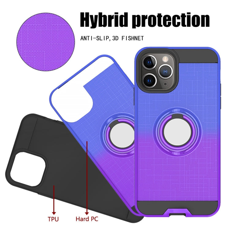 For iPhone 11 Pro 2 In 1 PC + TPU Protective Case with 360 Degrees Rotate Ring Holder