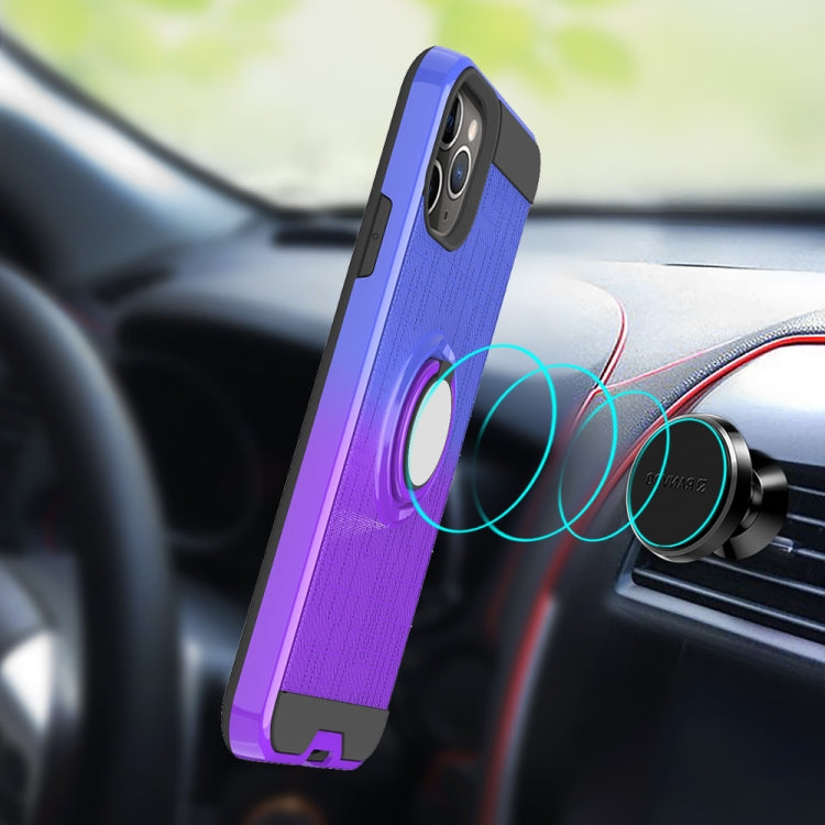 For iPhone 11 Pro 2 In 1 PC + TPU Protective Case with 360 Degrees Rotate Ring Holder