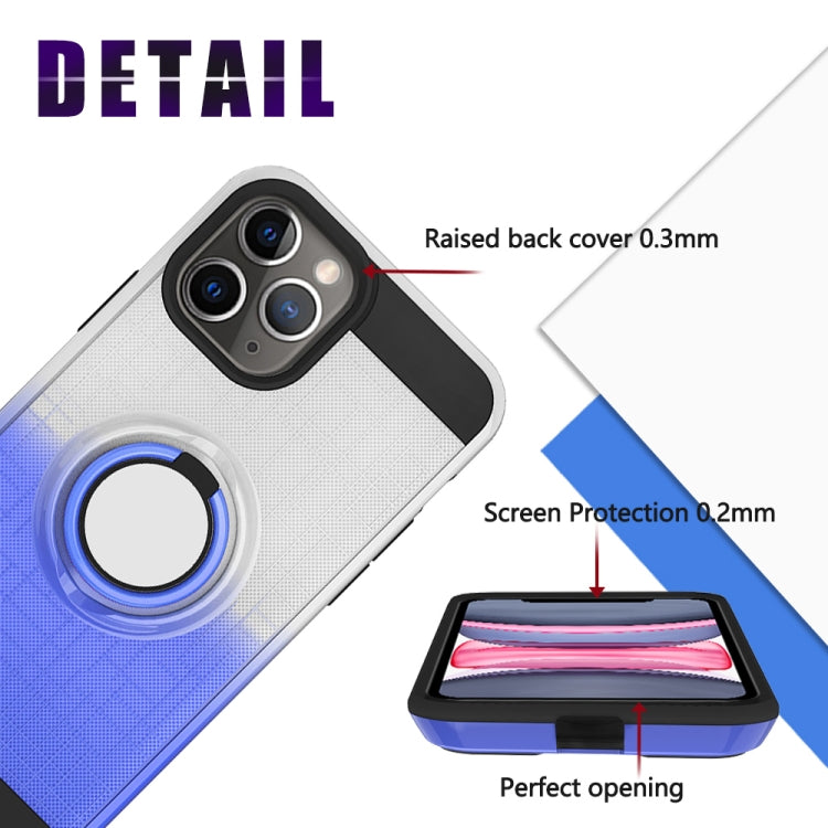 For iPhone 11 Pro 2 In 1 PC + TPU Protective Case with 360 Degrees Rotate Ring Holder