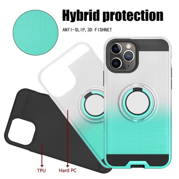 For iPhone 11 Pro 2 In 1 PC + TPU Protective Case with 360 Degrees Rotate Ring Holder