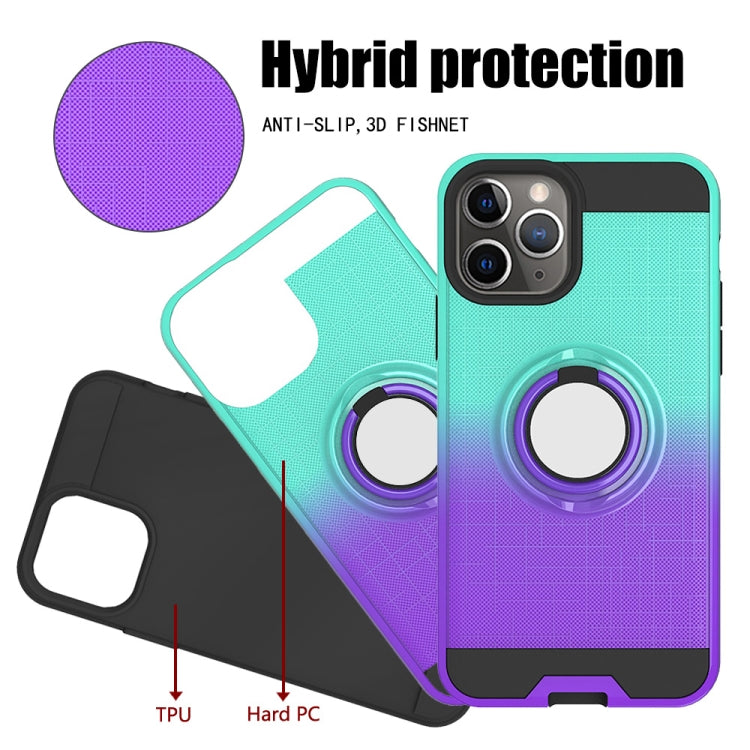 For iPhone 11 Pro 2 In 1 PC + TPU Protective Case with 360 Degrees Rotate Ring Holder