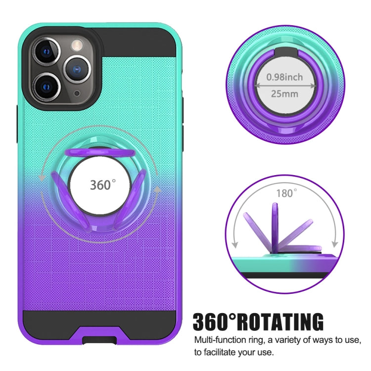 For iPhone 11 Pro 2 In 1 PC + TPU Protective Case with 360 Degrees Rotate Ring Holder