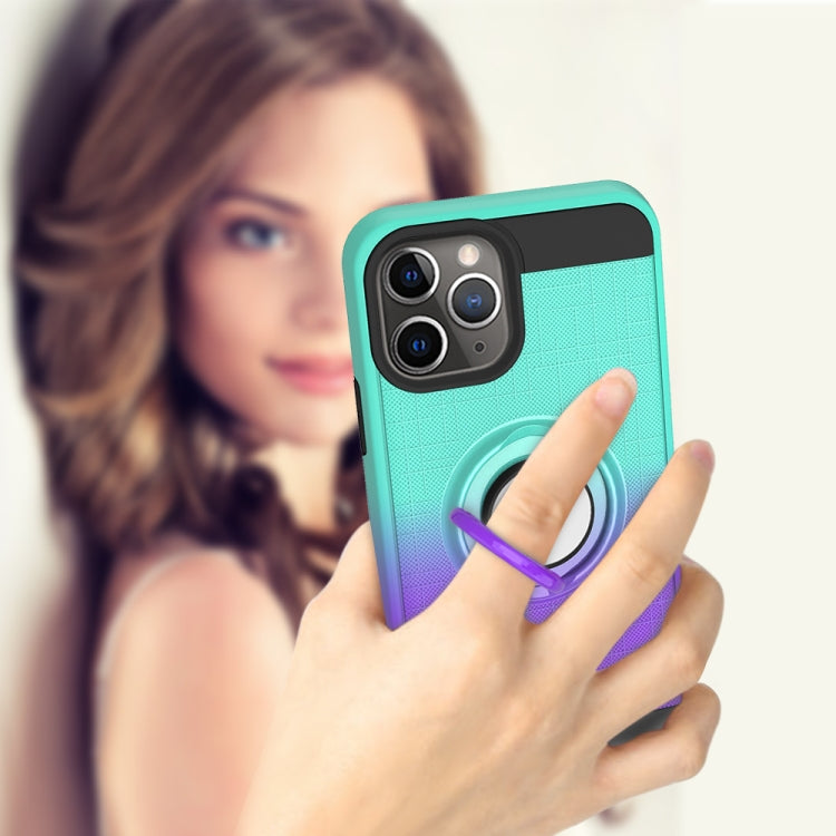 For iPhone 11 Pro 2 In 1 PC + TPU Protective Case with 360 Degrees Rotate Ring Holder