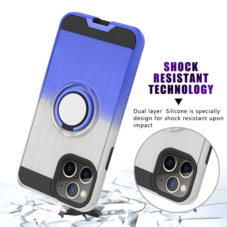 For iPhone 11 Pro Max 2 In 1 PC + TPU Protective Case with 360 Degrees Rotate Ring Holder
