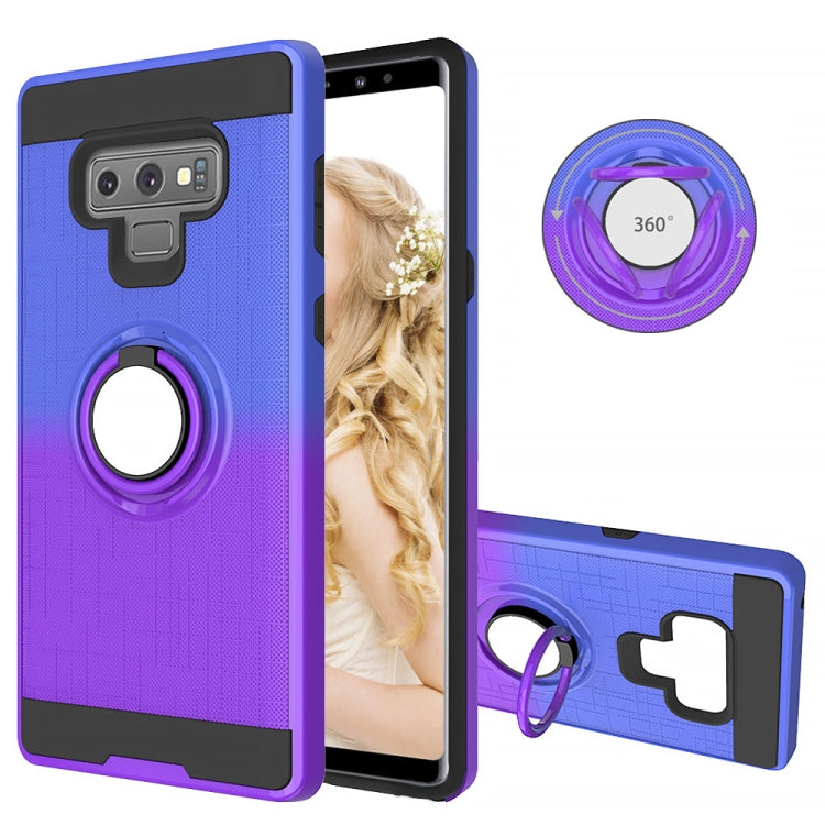 For Galaxy Note 9 2 In 1 PC + TPU Protective Case with 360 Degrees Rotate Ring Holder