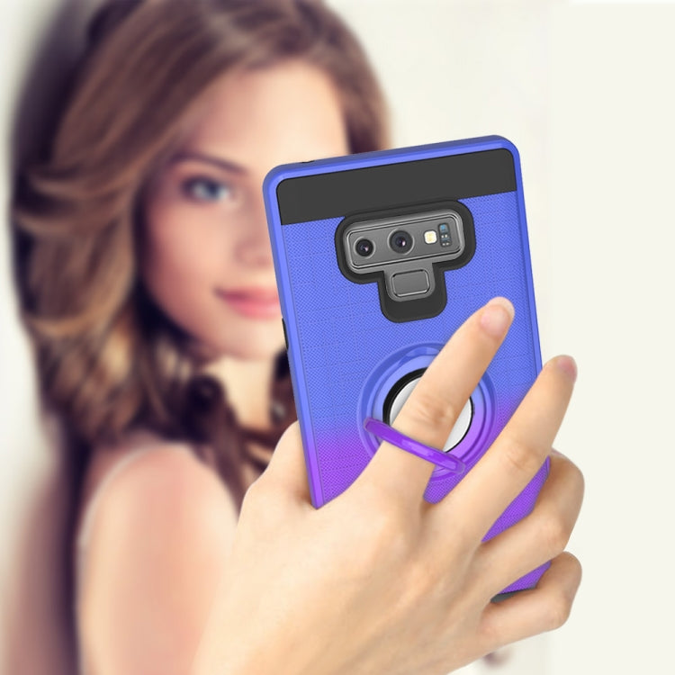 For Galaxy Note 9 2 In 1 PC + TPU Protective Case with 360 Degrees Rotate Ring Holder
