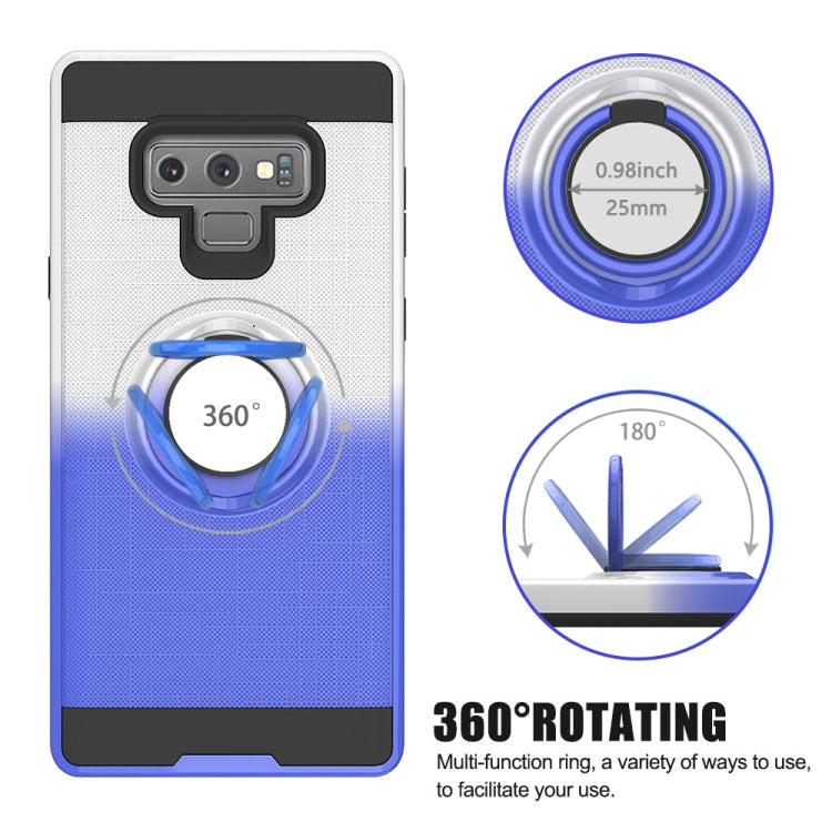 For Galaxy Note 9 2 In 1 PC + TPU Protective Case with 360 Degrees Rotate Ring Holder