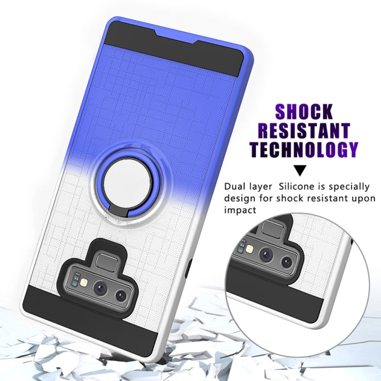 For Galaxy Note 9 2 In 1 PC + TPU Protective Case with 360 Degrees Rotate Ring Holder