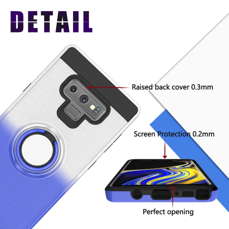 For Galaxy Note 9 2 In 1 PC + TPU Protective Case with 360 Degrees Rotate Ring Holder