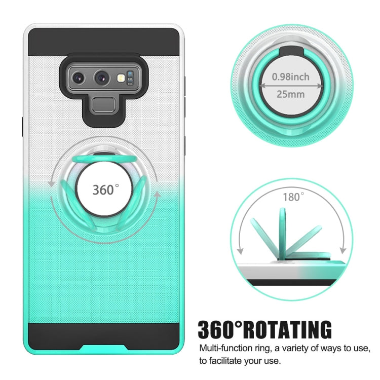For Galaxy Note 9 2 In 1 PC + TPU Protective Case with 360 Degrees Rotate Ring Holder