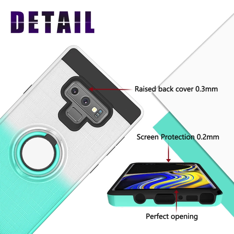 For Galaxy Note 9 2 In 1 PC + TPU Protective Case with 360 Degrees Rotate Ring Holder