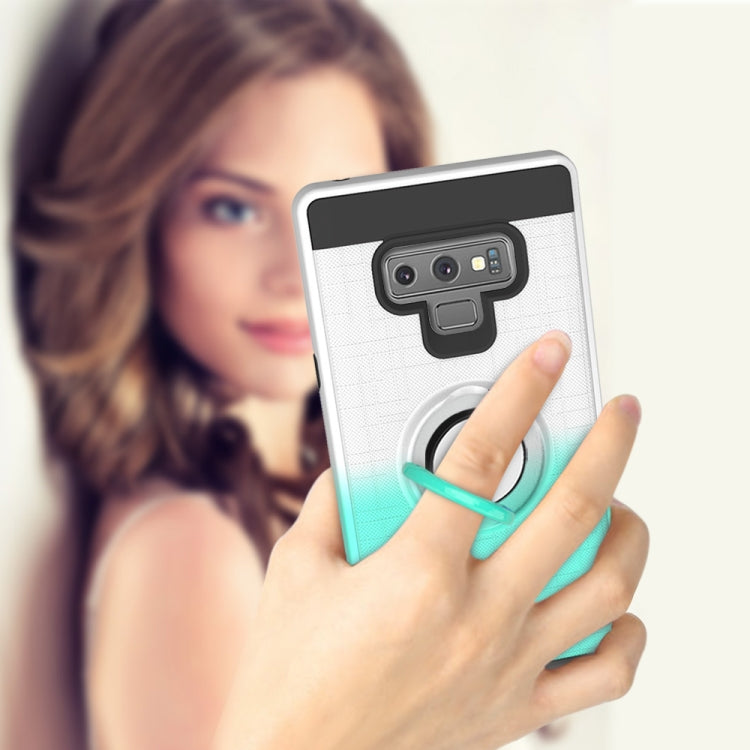For Galaxy Note 9 2 In 1 PC + TPU Protective Case with 360 Degrees Rotate Ring Holder