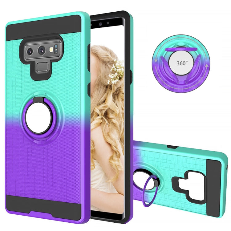 For Galaxy Note 9 2 In 1 PC + TPU Protective Case with 360 Degrees Rotate Ring Holder