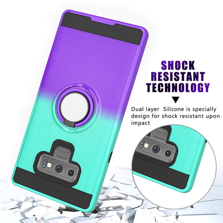 For Galaxy Note 9 2 In 1 PC + TPU Protective Case with 360 Degrees Rotate Ring Holder