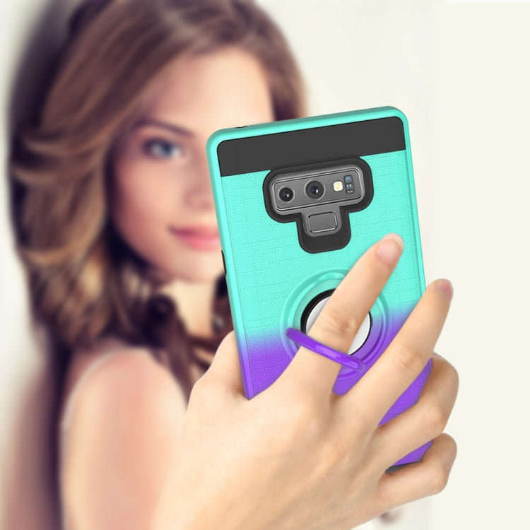 For Galaxy Note 9 2 In 1 PC + TPU Protective Case with 360 Degrees Rotate Ring Holder