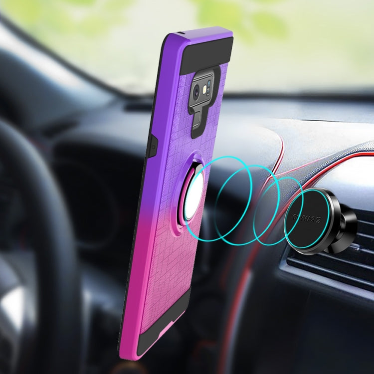 For Galaxy Note 9 2 In 1 PC + TPU Protective Case with 360 Degrees Rotate Ring Holder