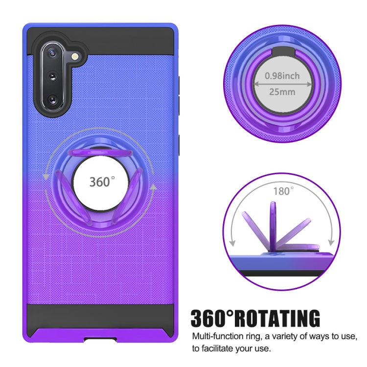 For Galaxy Note 10 2 In 1 PC + TPU Protective Case with 360 Degrees Rotate Ring Holder