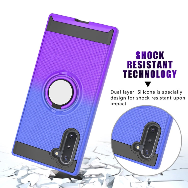 For Galaxy Note 10 2 In 1 PC + TPU Protective Case with 360 Degrees Rotate Ring Holder