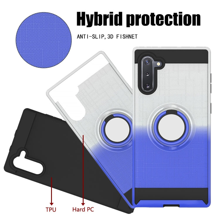 For Galaxy Note 10 2 In 1 PC + TPU Protective Case with 360 Degrees Rotate Ring Holder