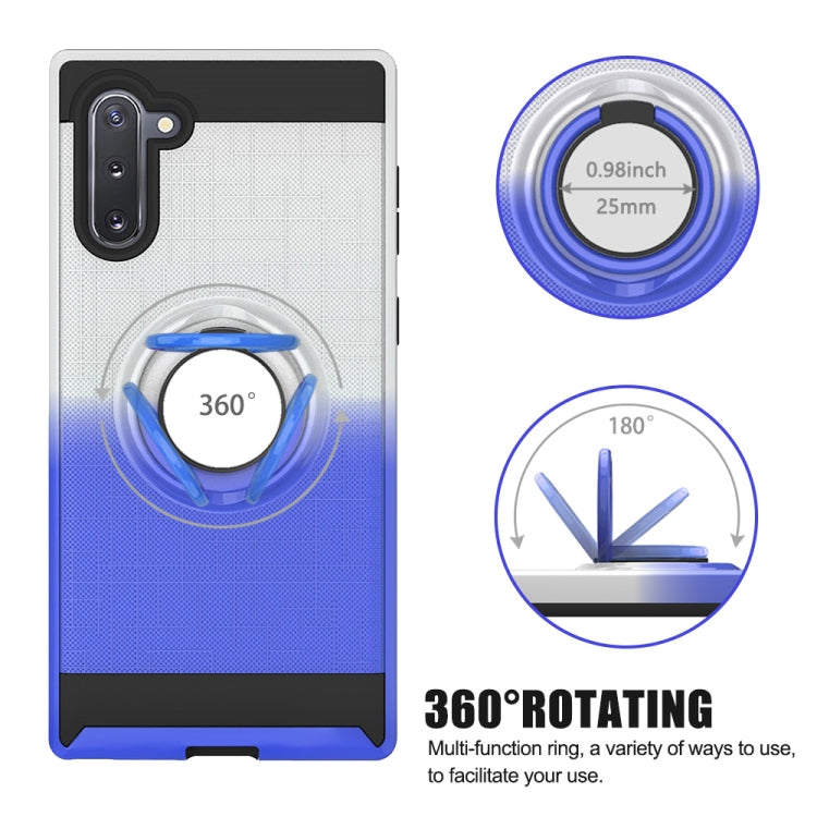 For Galaxy Note 10 2 In 1 PC + TPU Protective Case with 360 Degrees Rotate Ring Holder