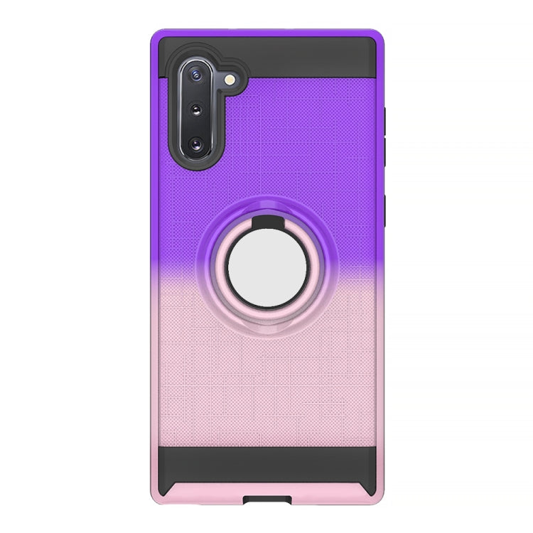 For Galaxy Note 10 2 In 1 PC + TPU Protective Case with 360 Degrees Rotate Ring Holder