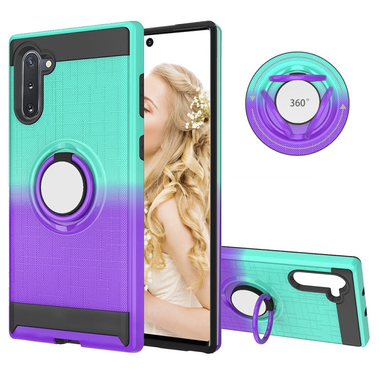 For Galaxy Note 10 2 In 1 PC + TPU Protective Case with 360 Degrees Rotate Ring Holder