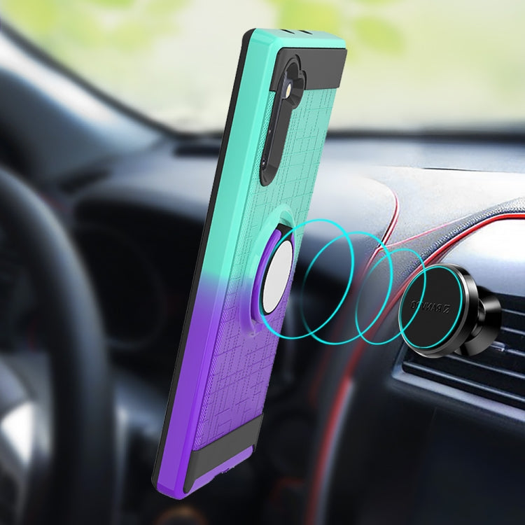 For Galaxy Note 10 2 In 1 PC + TPU Protective Case with 360 Degrees Rotate Ring Holder