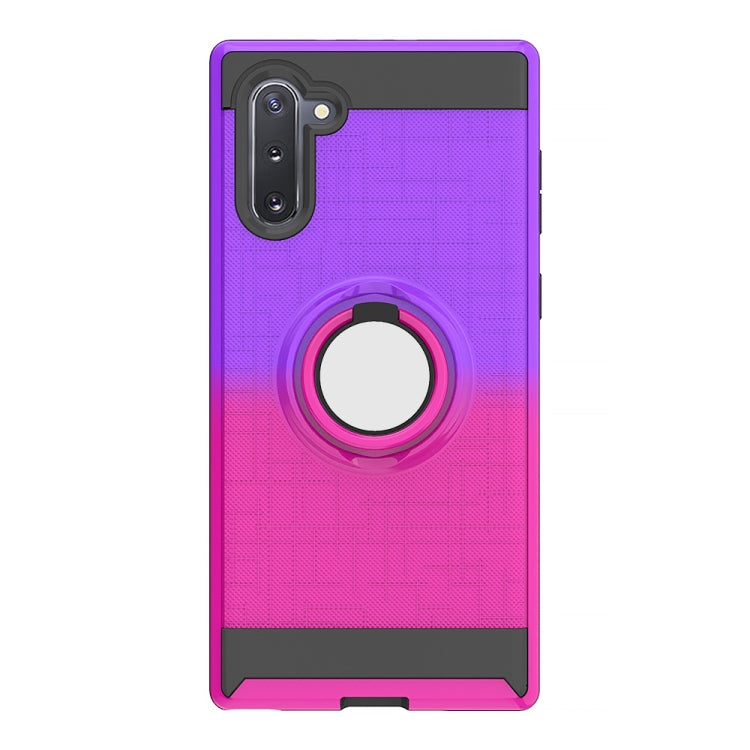 For Galaxy Note 10 2 In 1 PC + TPU Protective Case with 360 Degrees Rotate Ring Holder