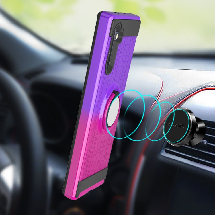 For Galaxy Note 10 2 In 1 PC + TPU Protective Case with 360 Degrees Rotate Ring Holder