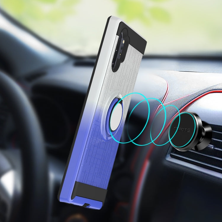 For Galaxy Note 10+ 2 In 1 PC + TPU Protective Case with 360 Degrees Rotate Ring Holder