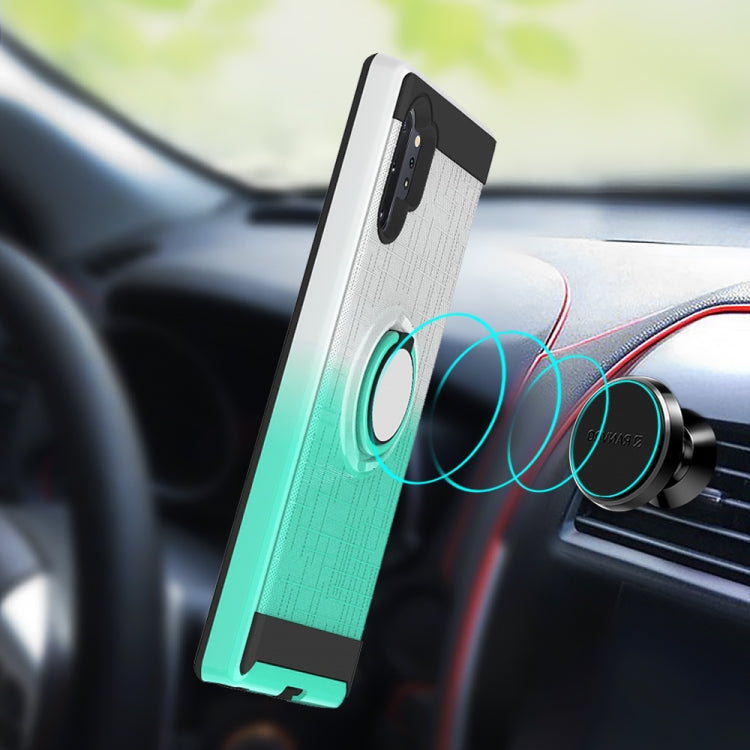 For Galaxy Note 10+ 2 In 1 PC + TPU Protective Case with 360 Degrees Rotate Ring Holder