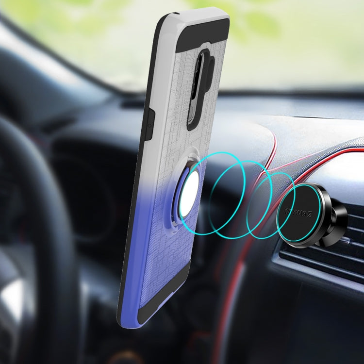 For Galaxy S9+ 2 In 1 PC + TPU Protective Case with 360 Degrees Rotate Ring Holder