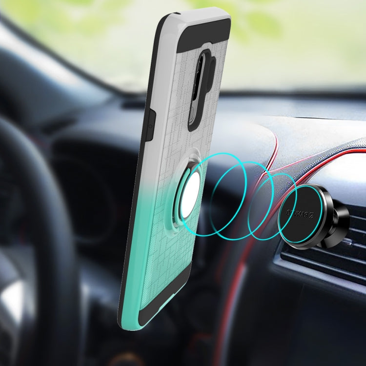 For Galaxy S9+ 2 In 1 PC + TPU Protective Case with 360 Degrees Rotate Ring Holder