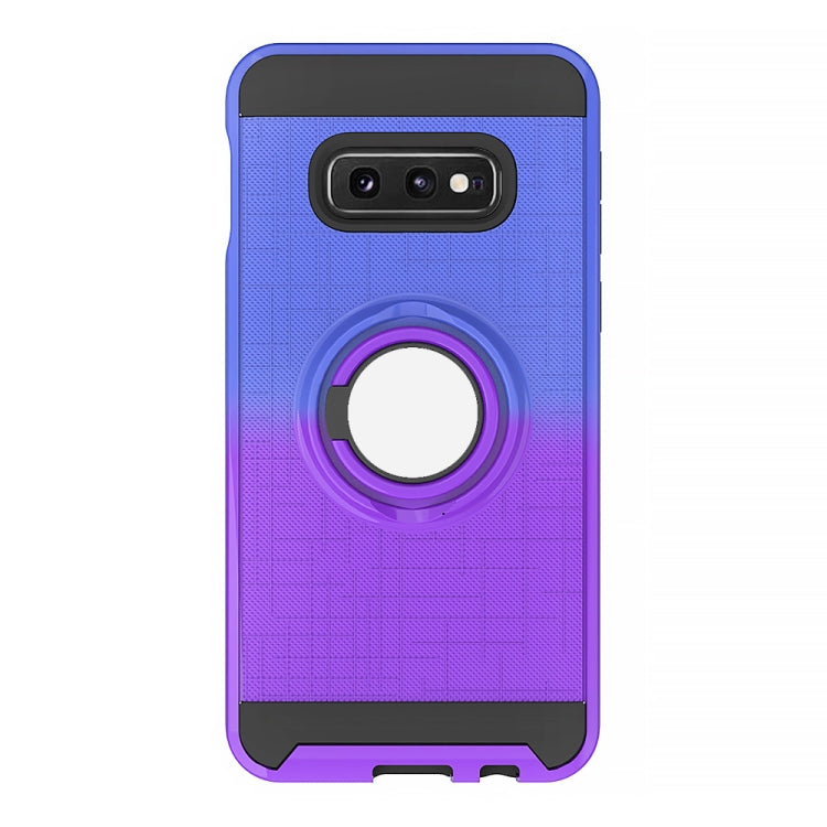 For Galaxy S10e 2 In 1 PC + TPU Protective Case with 360 Degrees Rotate Ring Holder
