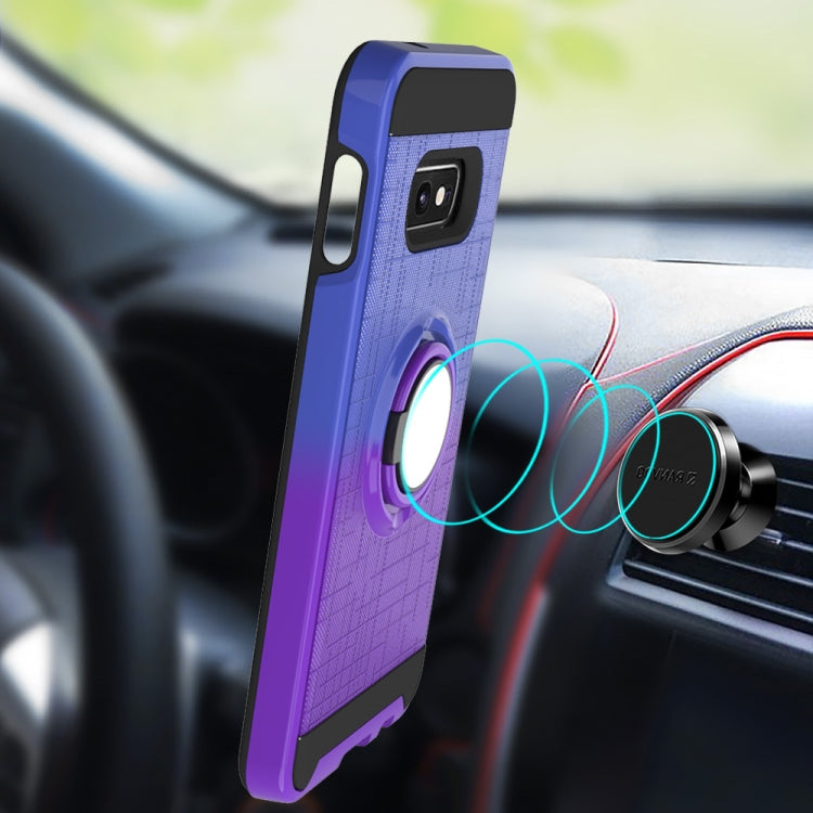 For Galaxy S10e 2 In 1 PC + TPU Protective Case with 360 Degrees Rotate Ring Holder