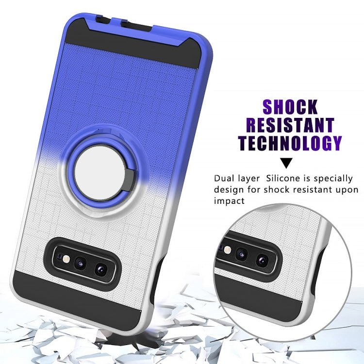 For Galaxy S10e 2 In 1 PC + TPU Protective Case with 360 Degrees Rotate Ring Holder
