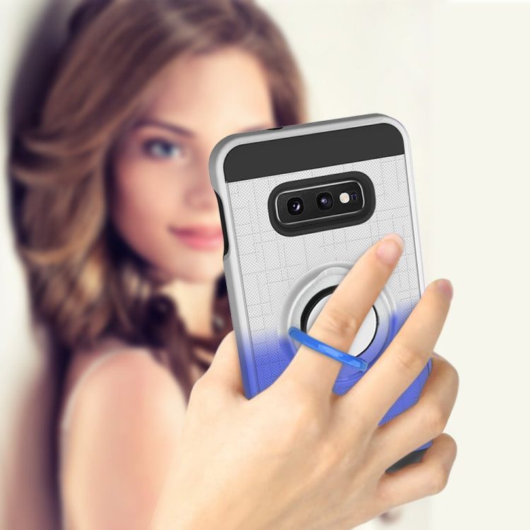 For Galaxy S10e 2 In 1 PC + TPU Protective Case with 360 Degrees Rotate Ring Holder
