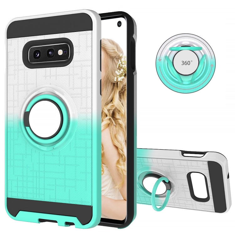For Galaxy S10e 2 In 1 PC + TPU Protective Case with 360 Degrees Rotate Ring Holder