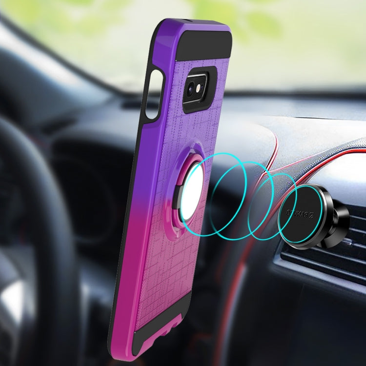 For Galaxy S10e 2 In 1 PC + TPU Protective Case with 360 Degrees Rotate Ring Holder