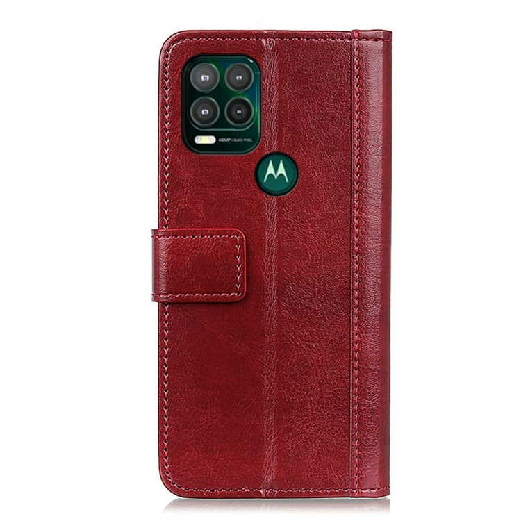 For Motorola Moto G Stylus 5G Peas Crazy Horse Texture Horizontal Flip Leather Case with Holder & Card Slots & Wallet