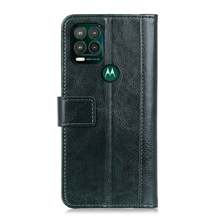 For Motorola Moto G Stylus 5G Peas Crazy Horse Texture Horizontal Flip Leather Case with Holder & Card Slots & Wallet