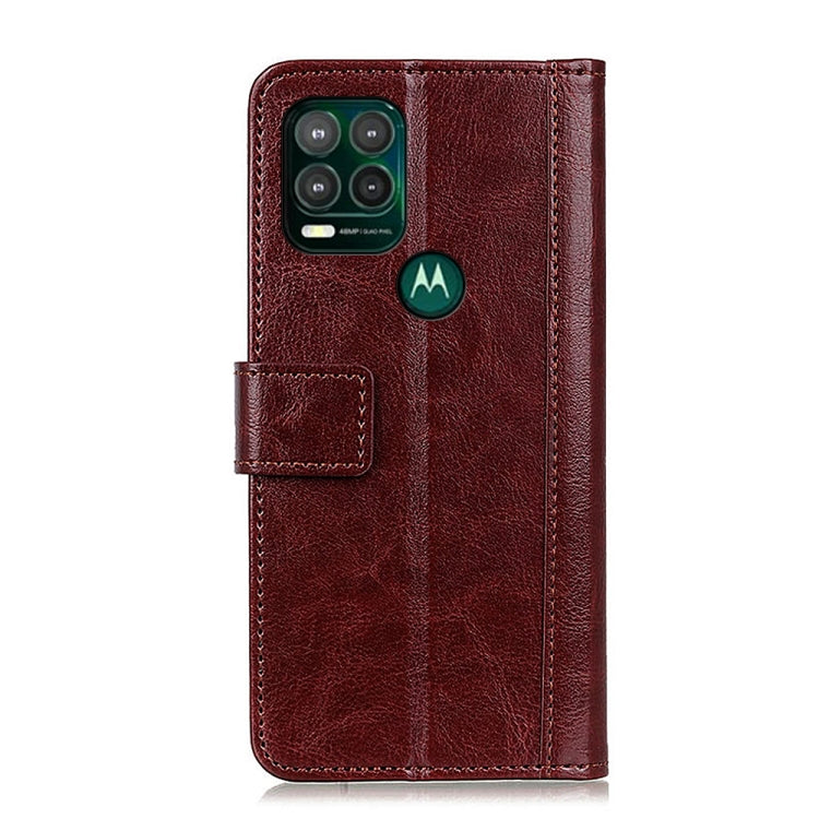 For Motorola Moto G Stylus 5G Peas Crazy Horse Texture Horizontal Flip Leather Case with Holder & Card Slots & Wallet
