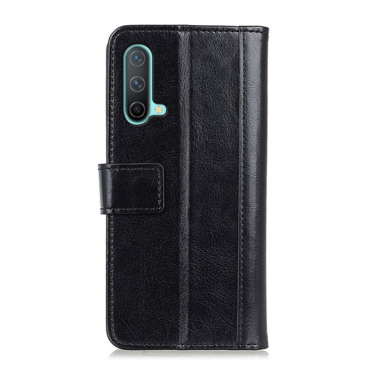 For OnePlus Nord CE 5G Peas Crazy Horse Texture Horizontal Flip Leather Case with Holder & Card Slots & Wallet