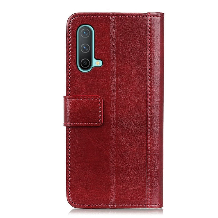 For OnePlus Nord CE 5G Peas Crazy Horse Texture Horizontal Flip Leather Case with Holder & Card Slots & Wallet