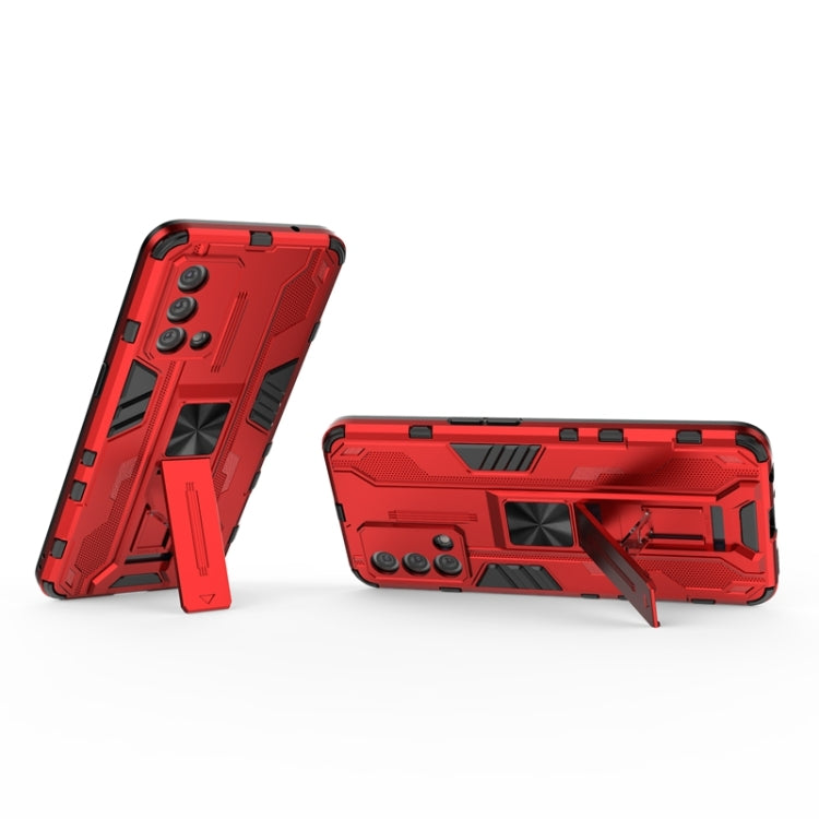 For OPPO K9 Supersonic PC + TPU Shock-proof Protective Case with Holder