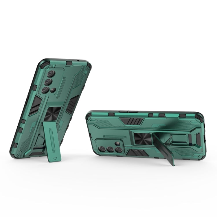 For OPPO K9 Supersonic PC + TPU Shock-proof Protective Case with Holder