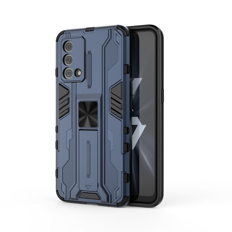 For OPPO K9 Supersonic PC + TPU Shock-proof Protective Case with Holder