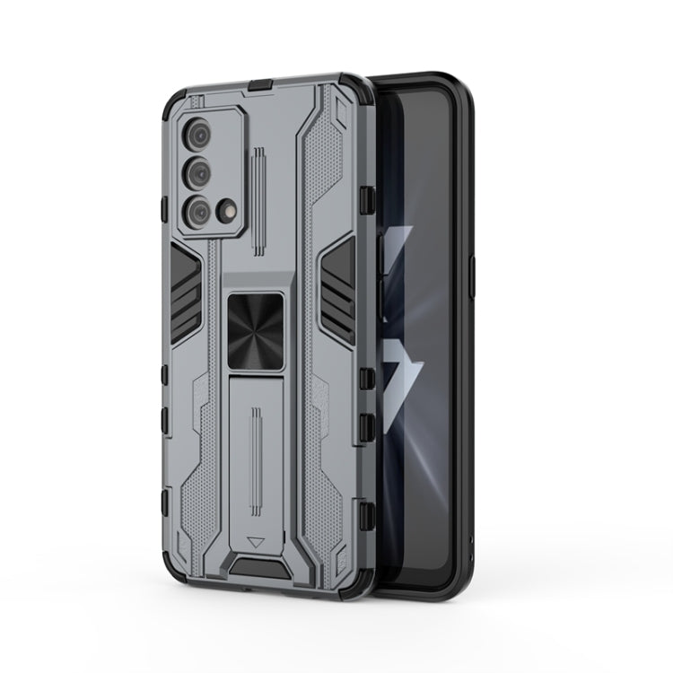 For OPPO K9 Supersonic PC + TPU Shock-proof Protective Case with Holder