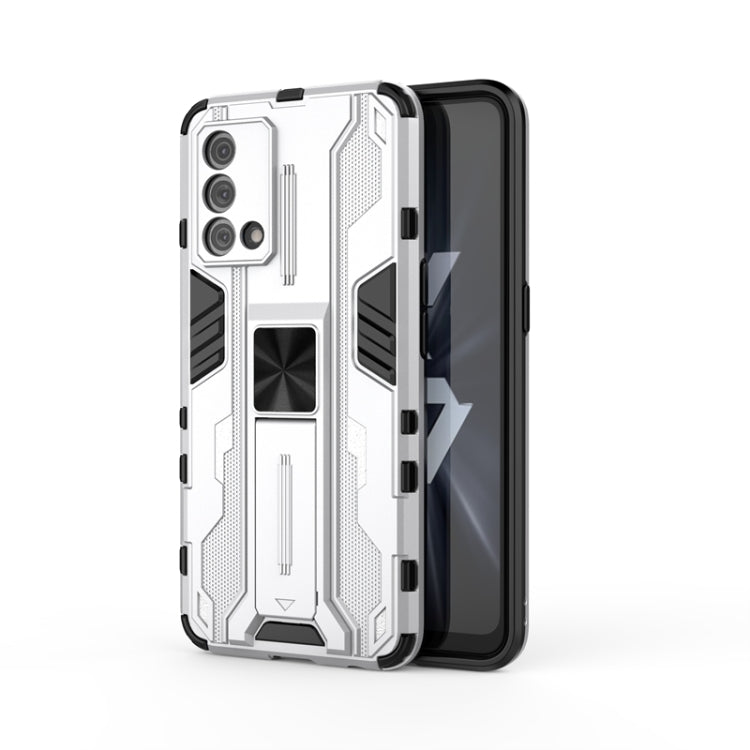 For OPPO K9 Supersonic PC + TPU Shock-proof Protective Case with Holder